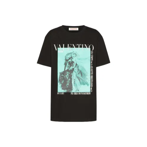 Valentino Черные Женские Т-рубашки