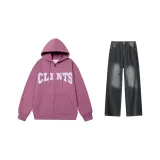 Комплект (Фиолетовая одежда + Черные и серые штаны)