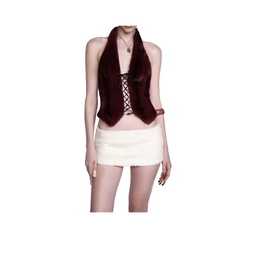 LSOUL Майка Женская Темно-Красная