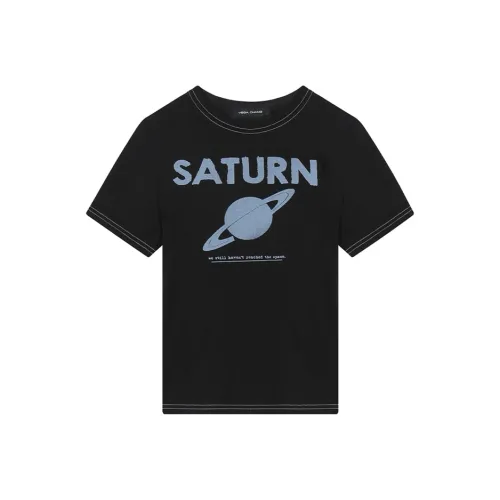 VEGA CHANG SS24 T Рубашка Женская Черная