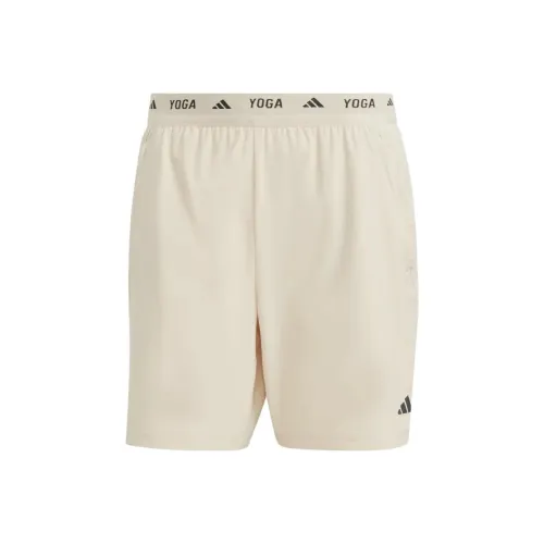 Adidas YOGA TRAINING 2 в 1 Шорты Спортивные шорты Мужские Бежевые