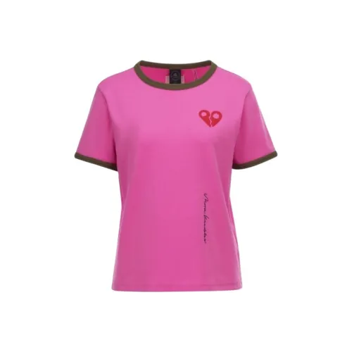 Moose Knuckles Стандартная T-рубашка Женская Фуксия