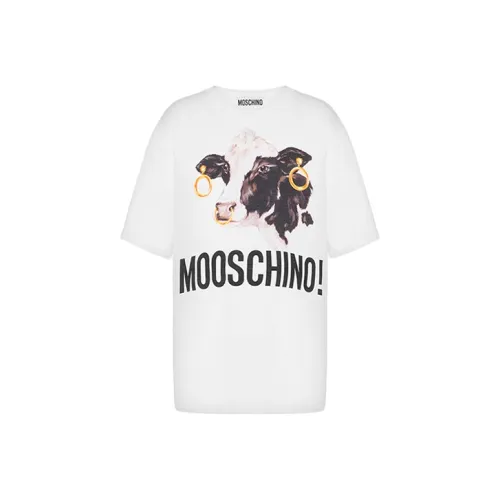 MOSCHINO Белые Женские Футболки