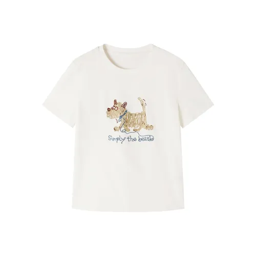 XIANGYING T-рубашка Женская Белая