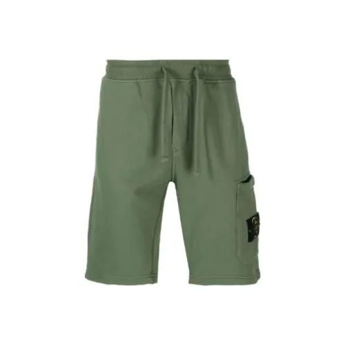 Stone Island Зеленый Мужские спортивные шорты