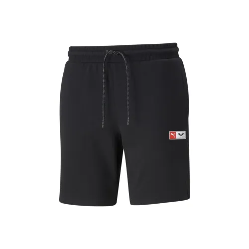 PUMA Бэтмен Шорты Спортивные шорты Мужской Черный