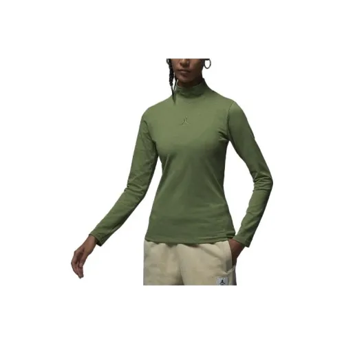 Джордан Светлый Оливковый Женские T-рубашки