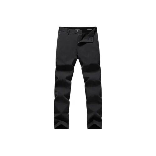 SEPTWOLVES Повседневные брюки Мужские Черные Серые