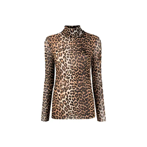 GANNI Умбра Женские Футболки