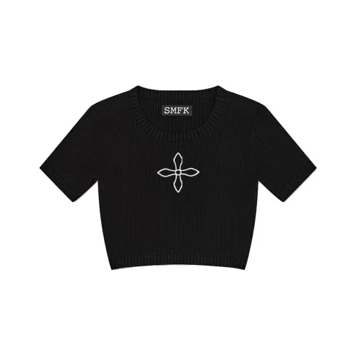 SMFK T-Shirt Женская Полночный Черный