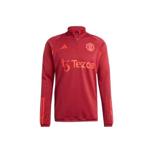 Adidas Manchester United Red Men's Football Jersey Adidas Манчестер Юнайтед Красный Мужской Футбольный Джерси