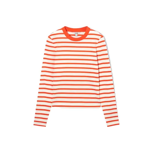 COS Оранжево-белые Женские Рубашки