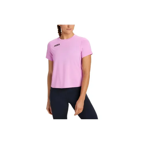 HOKA ONE ONE Cyclamen Цвет Женские T Рубашки