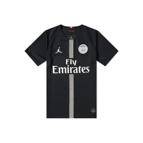 Jordan X PSG T-Shirt Мужской Черный