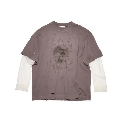 ACNE STUDIOS Фиолетовые Женские Рубашки T