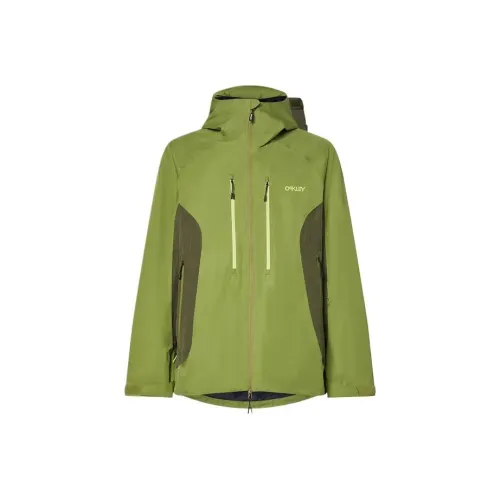 Oakley Зеленый Мужская Лыжная Куртка
