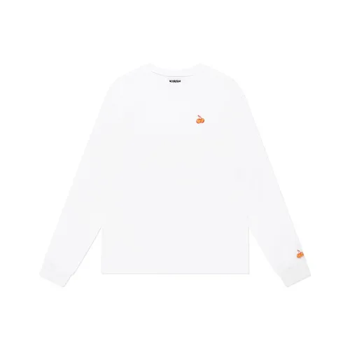 KIRSH Прямой крой Длинный рукав Т-рубашка Женская