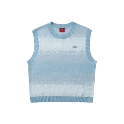 Checkitout Майка Унисекс Wanqing Синий Белый