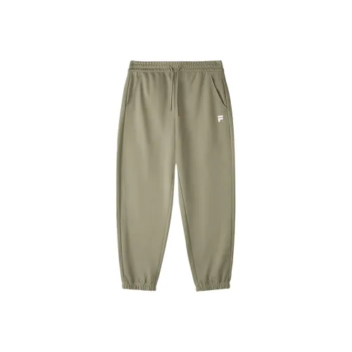 FILA FUSION FOB series Повседневные брюки Мужской Темно-умбра Хаки
