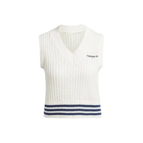 Adidas Originals 3 Stripes Майка Женская Экрю