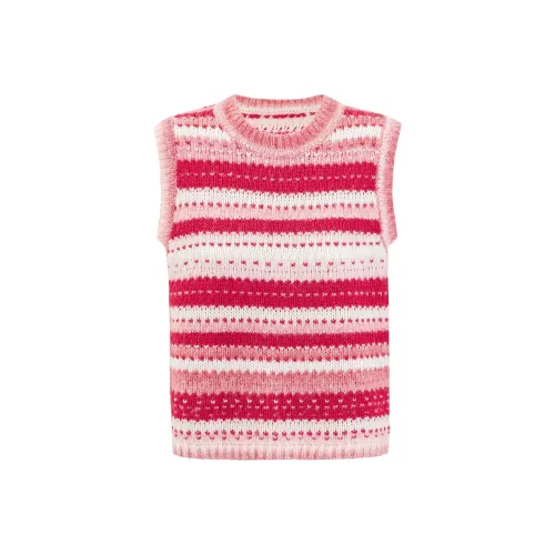 Self Who Майка Женская Белая с Нюансом Красного