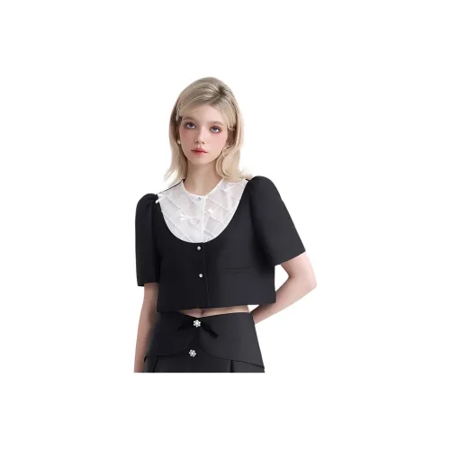 JORYAweekend Черные Женские Т-рубашки