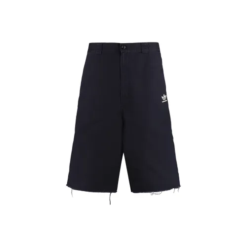 Balenciaga Темно-синий Мужские спортивные шорты