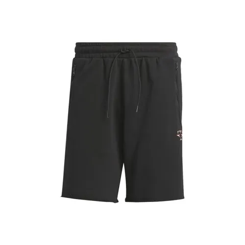 Adidas Мужские спортивные шорты черного цвета