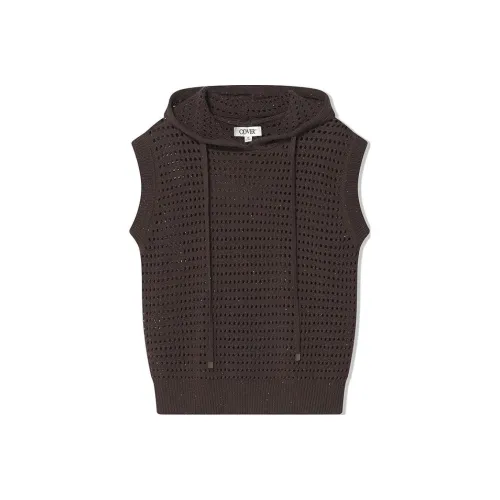 COVERINS Майка Женская Темно-Кофейная