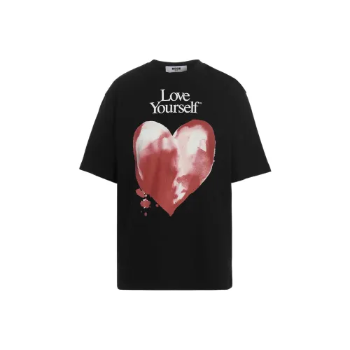 MSGM Черные Женские Футболки