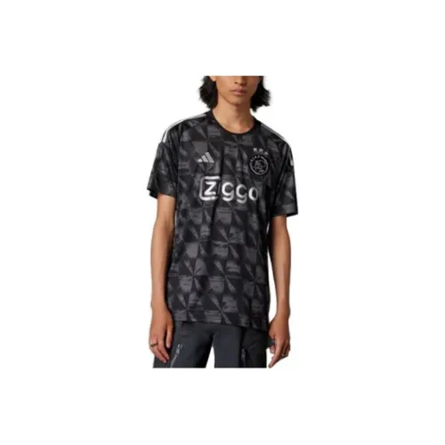 Adidas Черная Мужская Футбольная Джерси