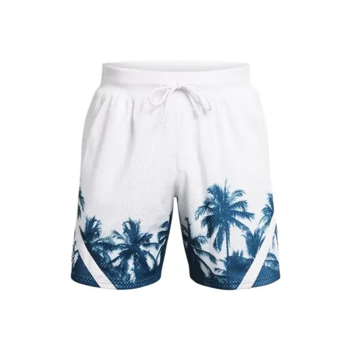 Under Armour Curry White Мужские спортивные шорты