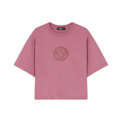 VERSACE Розовые Женские Футболки