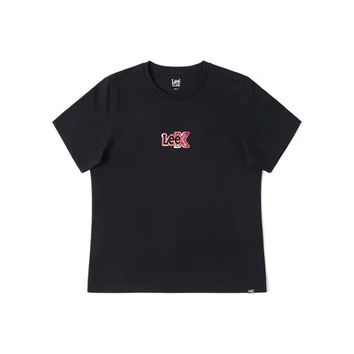 Lee Черные Женские Футболки