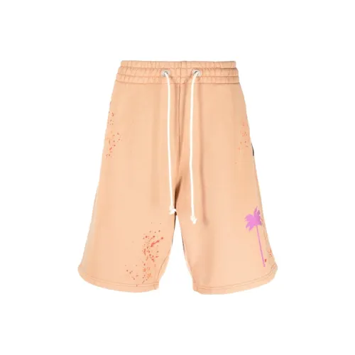 PALM ANGELS Розовый Оранжевый Мужские Спортивные Шорты