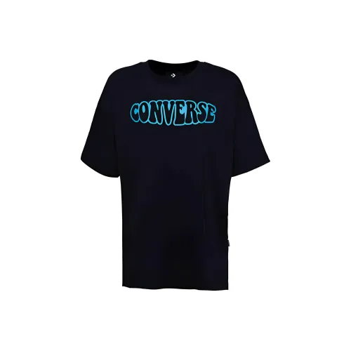 Конверс Черные Женские Футболки