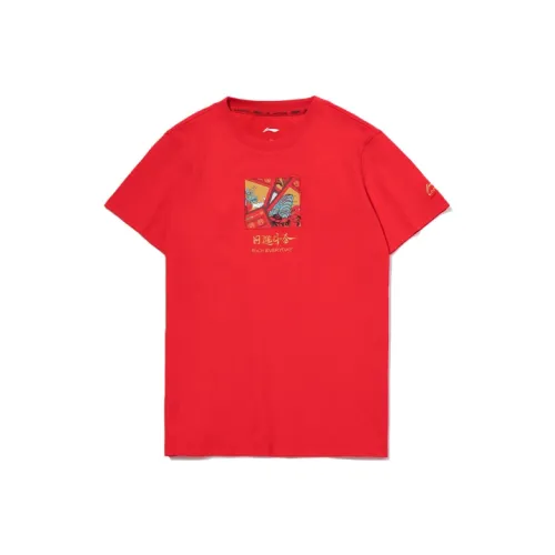 LINING Sports Fashion Collection Вермильон Женские Футболки