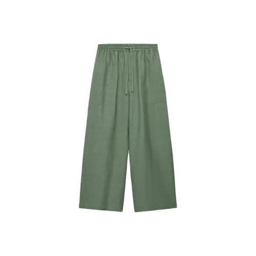 LOEWE Paula's Ibiza SS25 Повседневные брюки Мужской Зеленый