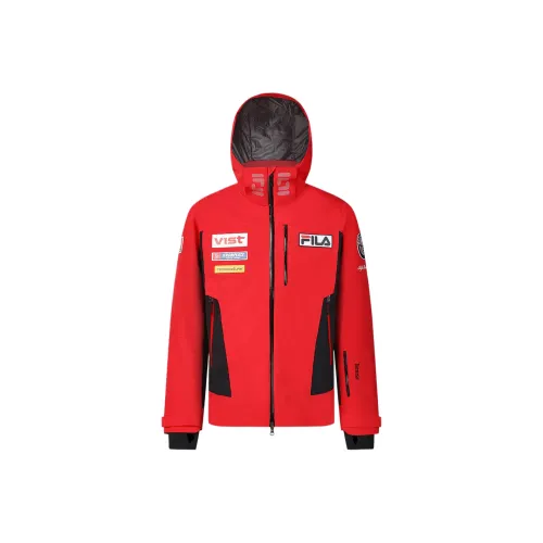 FILA RD Красный Мужская Лыжная Куртка