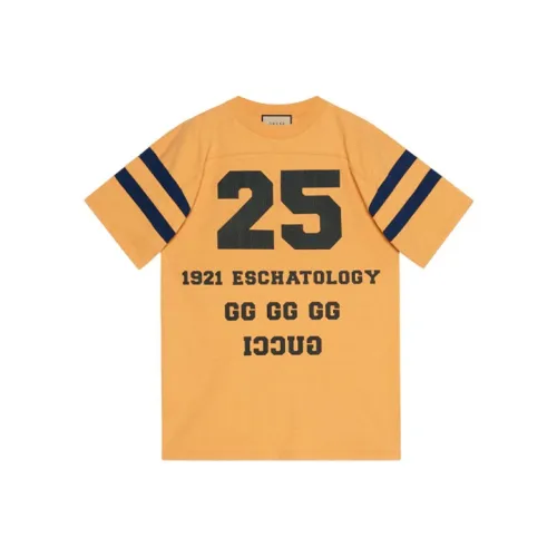 GUCCI Желтые Женские Футболки