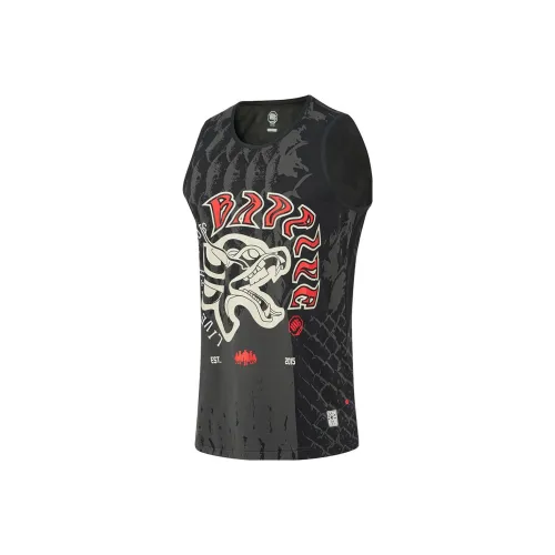 LINING Баскетбольная Джерси Мужская Черная Жаккард