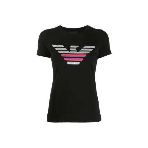 EMPORIO ARMANI Черные Женские Футболки