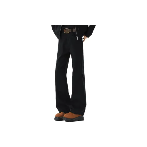 DOH STORE Черные унисекс повседневные брюки