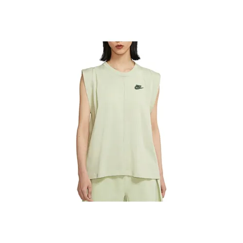 Nike T-Shirt Женская Светло-Зеленая