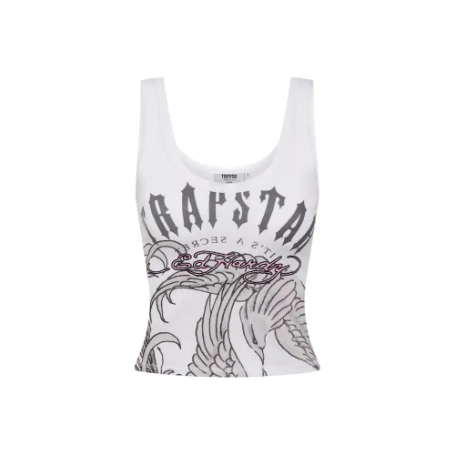 ED HARDY X Trapstar Collaboration FW24 Майка Женская Белая