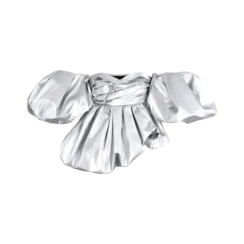 MARC JACOBS Серебряные Женские Т-рубашки