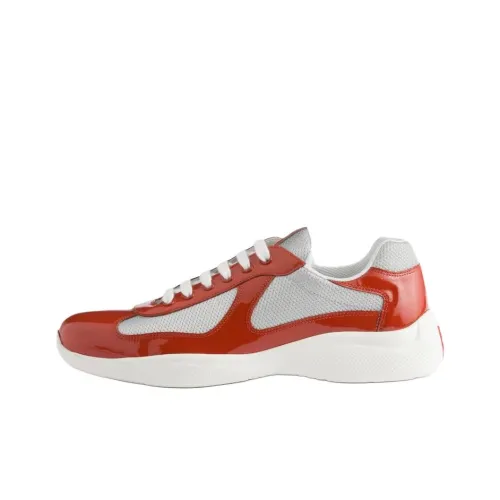 PRADA America's Cup Низкий Топ Повседневная Обувь Мужская Медный