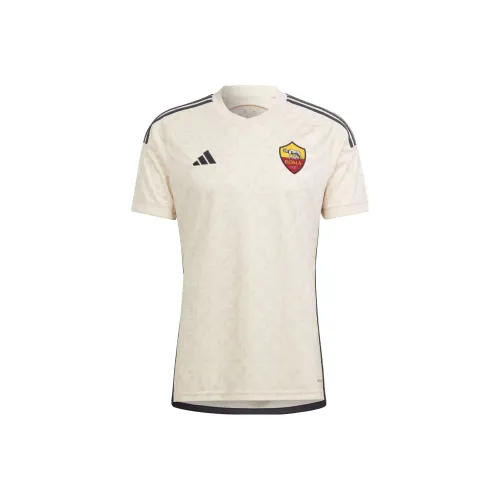 Adidas Светлый Бежевый Мужской Футбольный Джерси