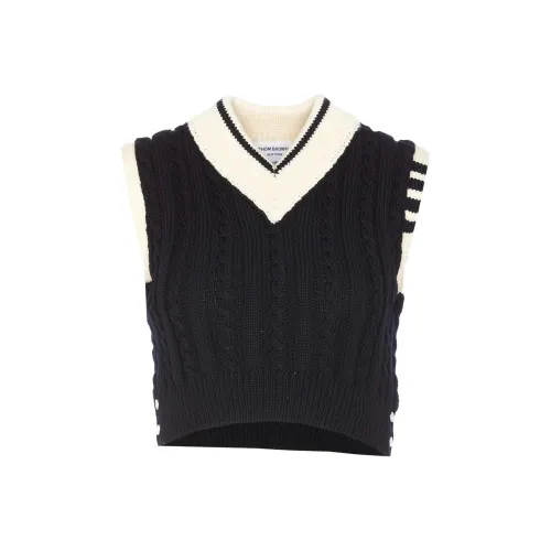 THOM BROWNE· Майка Женская Черная