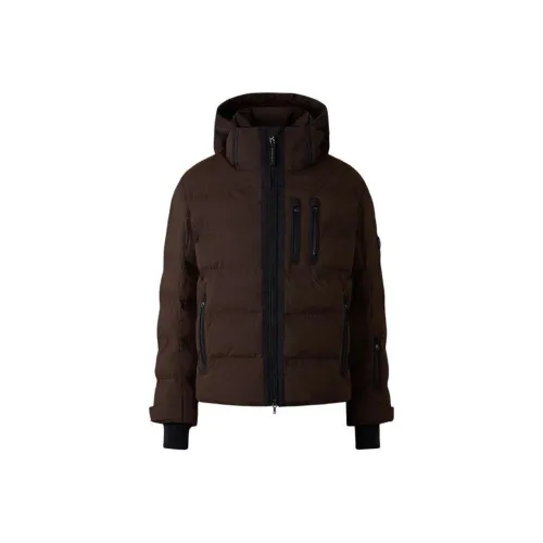 BOGNER FW24 SKI Топ Мужской Черный Кофейный Текстура